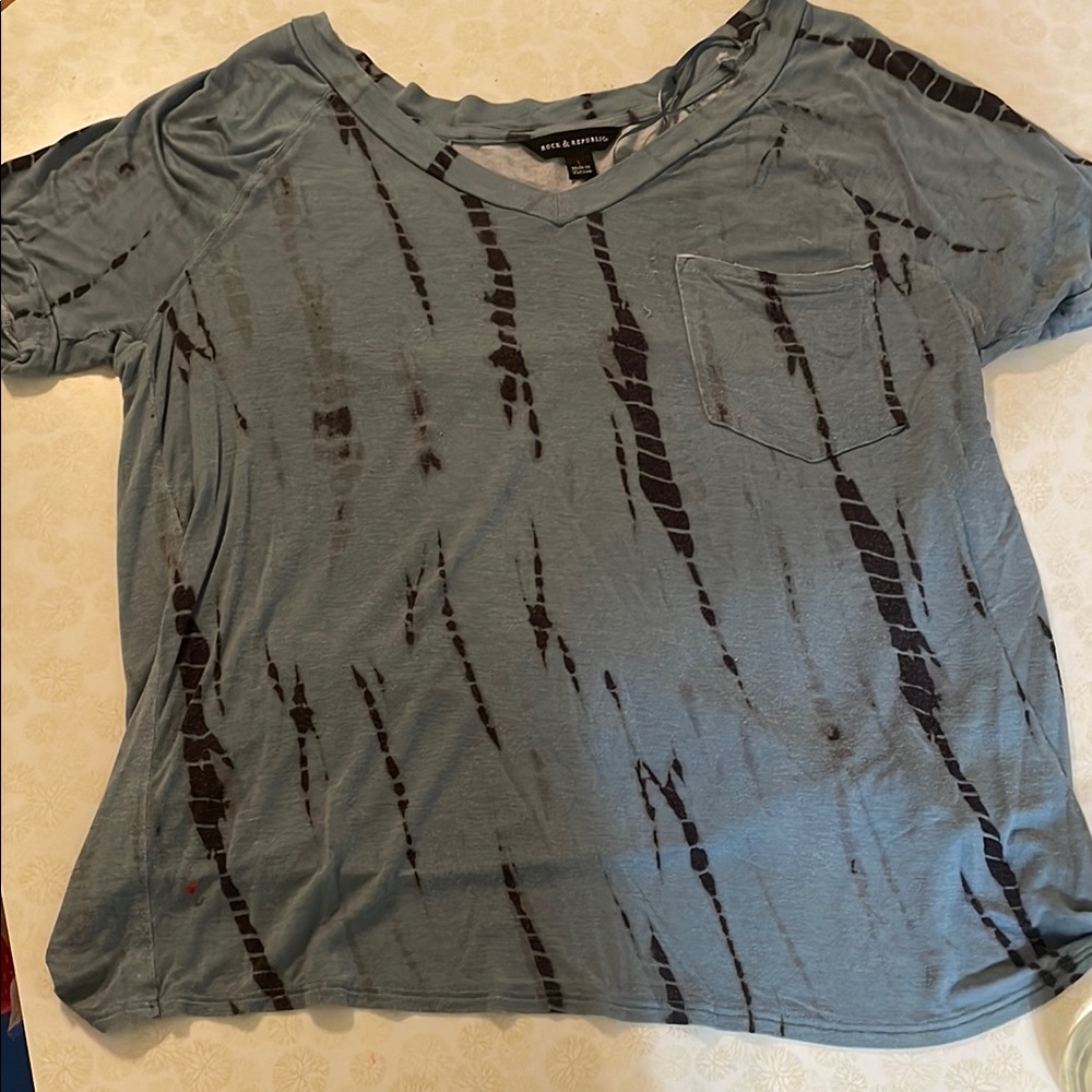 Rock & Republic tie dye tee